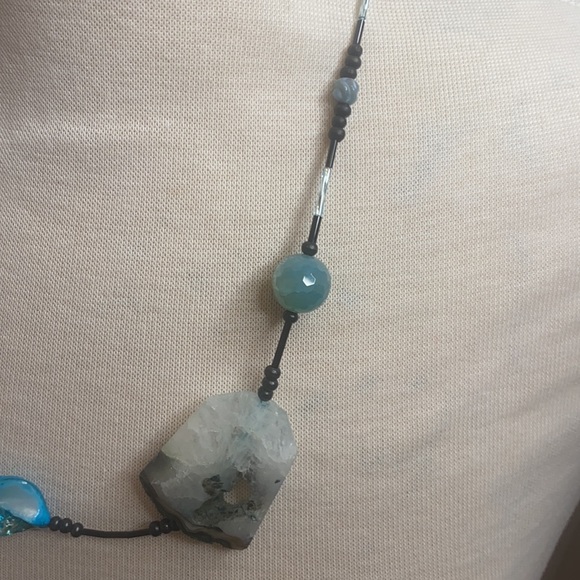 Handmade Turquoise necklace - Picture 4 of 8